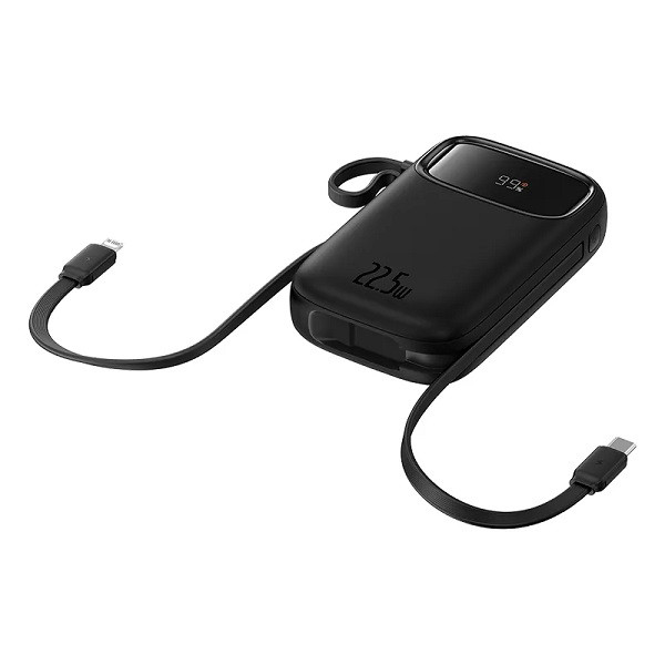 پاوربانک 22.5 وات بیسوس مدل 22.5W QPow2 Dual Cable ظرفیت 10000 میلی آمپر ساعت - تصویر 12
