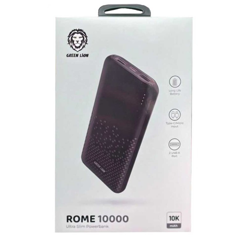 پاوربانک گرین لاین مدل Rome ظرفیت 100000میلیآمپر ساعت - تصویر 2