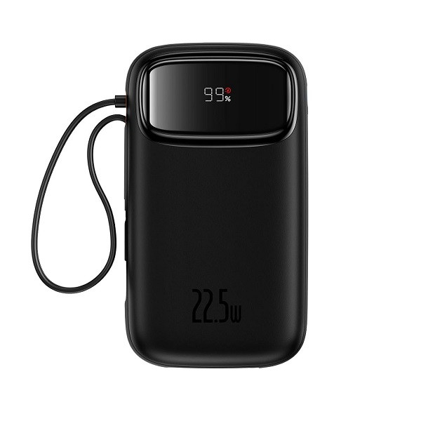 پاوربانک 22.5 وات بیسوس مدل 22.5W QPow2 Dual Cable ظرفیت 10000 میلی آمپر ساعت - تصویر 5