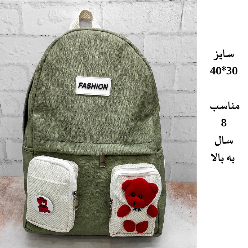 کوله پشتی مدل خرسی - Image 8