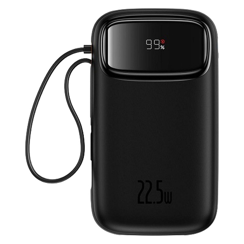 پاوربانک 22.5 وات بیسوس مدل 22.5W QPow2 Dual Cable ظرفیت 10000 میلی آمپر ساعت - تصویر 4