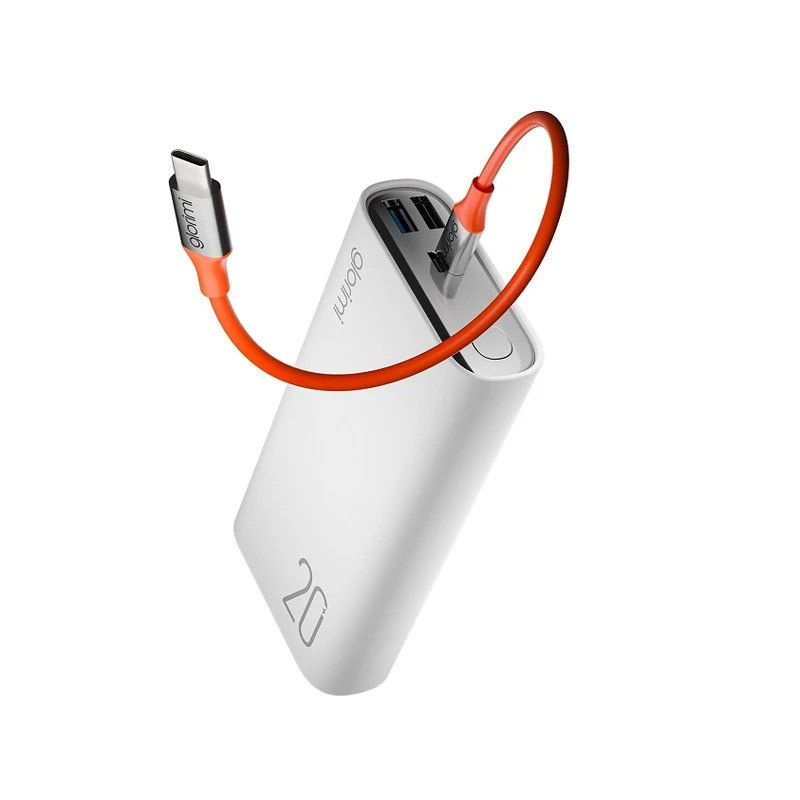 پاوربانک 22.5 وات گلوریمی مدل LIGHTCORE ظرفیت 20000 میلیآمپرساعت به همراه کابل USB-C - Image 4