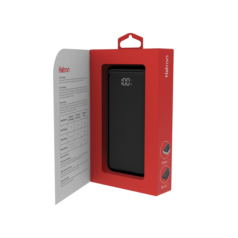 پاوربانک هترون مدل HPB1055G با ظرفیت 10000میلی آمپر ساعت - تصویر 6