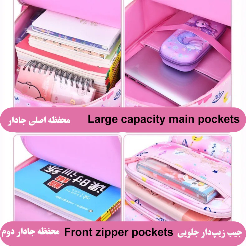 کوله پشتی مدرسه مدل 5170 - Image 8