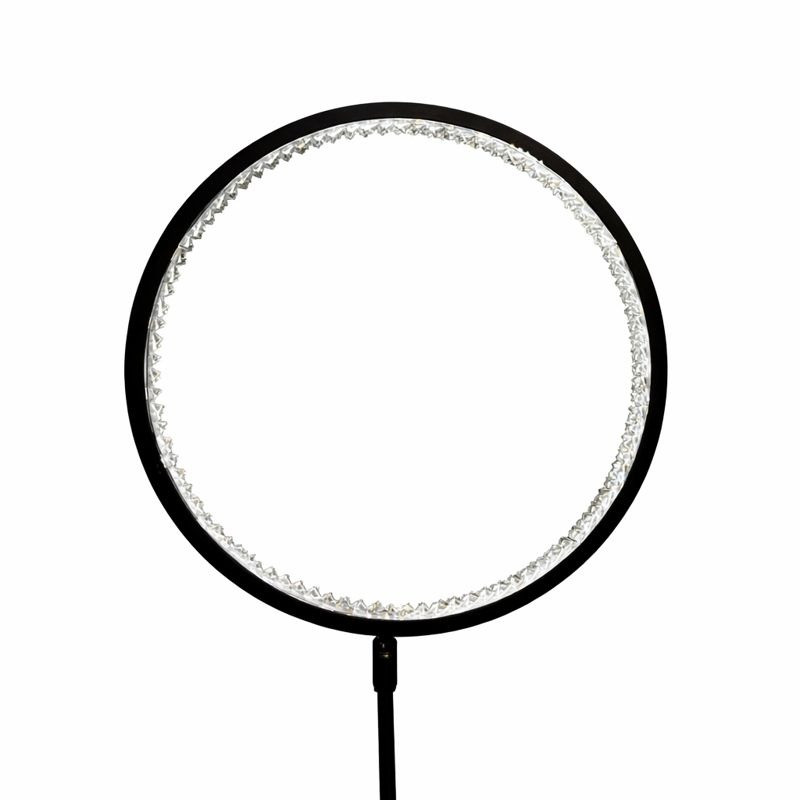 آباژور ایستاده دلوری مدل ایستاده طرح رینگ لایت کریستالی کد 00772 - Image 4