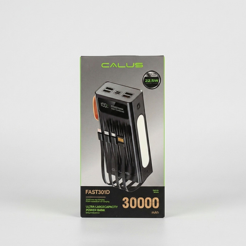 پاوربانک 20 وات کالوس مدل Fast301D ظرفیت 30000 میلیآمپرساعت - Image 2