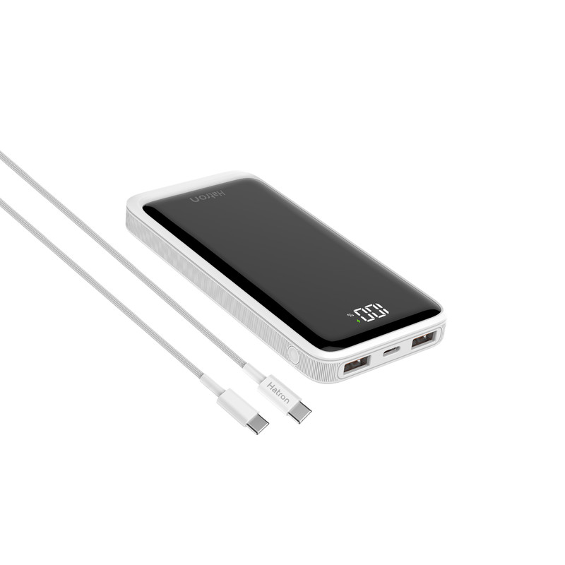 پاوربانک هترون مدل HPB1055G با ظرفیت 10000میلی آمپر ساعت - تصویر 4