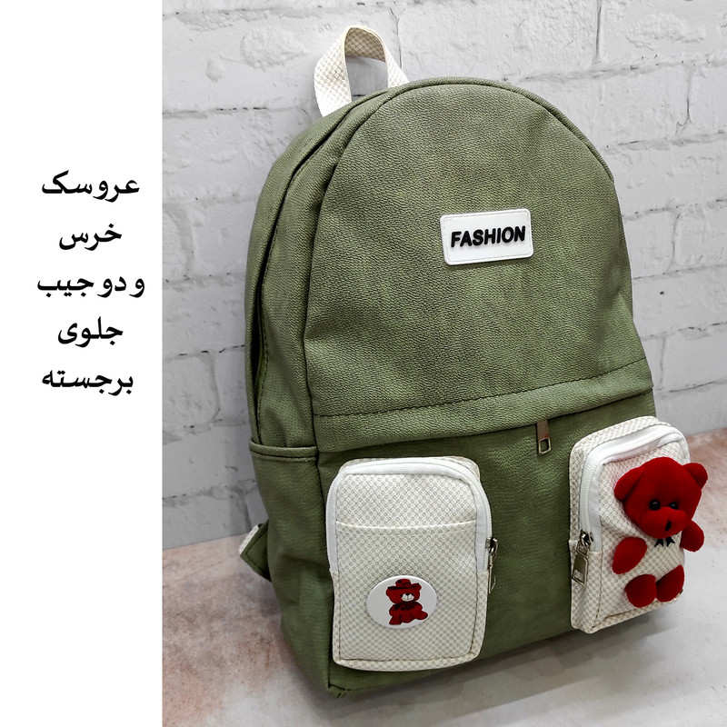 کوله پشتی مدل خرسی - Image 5