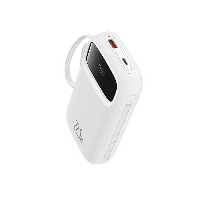 پاوربانک 22.5 وات بیسوس مدل 22.5W QPow2 Dual Cable ظرفیت 10000 میلی آمپر ساعت - تصویر 6